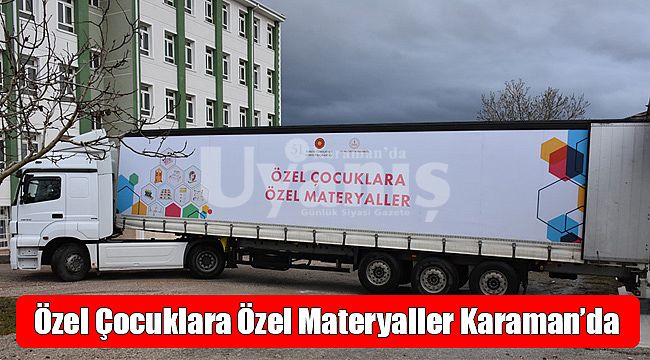Özel Çocuklara Özel Materyaller Karaman'da