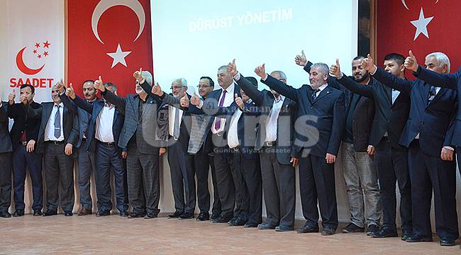Saadet Partisi, Karaman Adaylarını Tanıttı