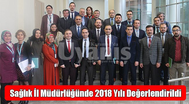 Sağlık Müdürlüğünde 2018 Yılı Verimlilik Değerlendirme Toplantısı Gerçekleşti
