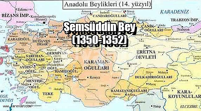 Şemsüddin Bey (1350-1352)