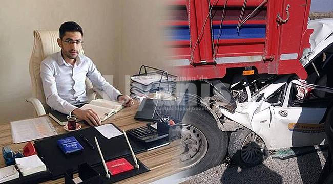 Serdar Kabak feci kazada hayatını kaybetti