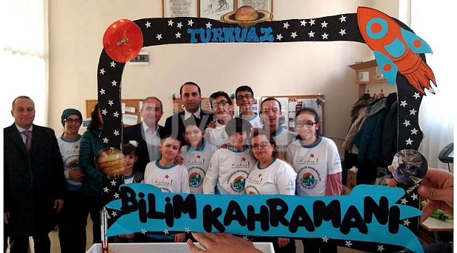 Turkuaz bilim kahramanları turnuvaya hazır