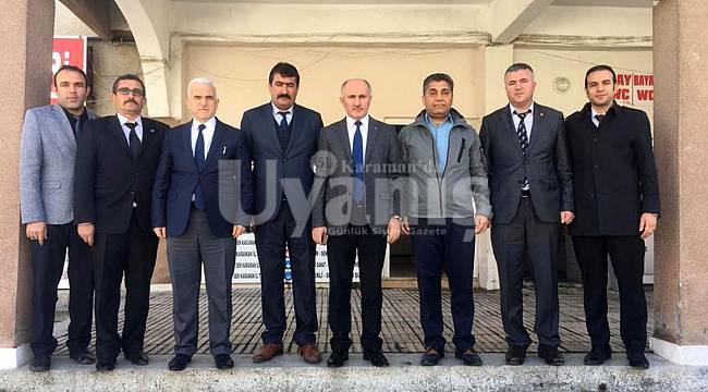 Vali Meral&#039;den Türk Eğitim Sen&#039;e ziyaret