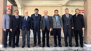 Vali Meral'den Türk Eğitim Sen'e ziyaret