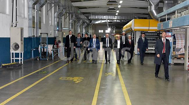 Vali Meral OSB'de Ziyaretlerde Bulundu