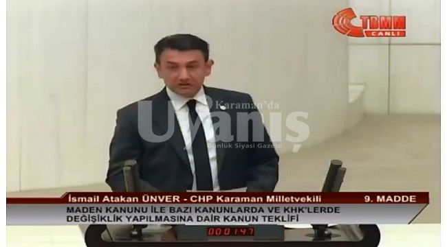 Vekil Ünver: "Termik Santral İstemiyoruz"