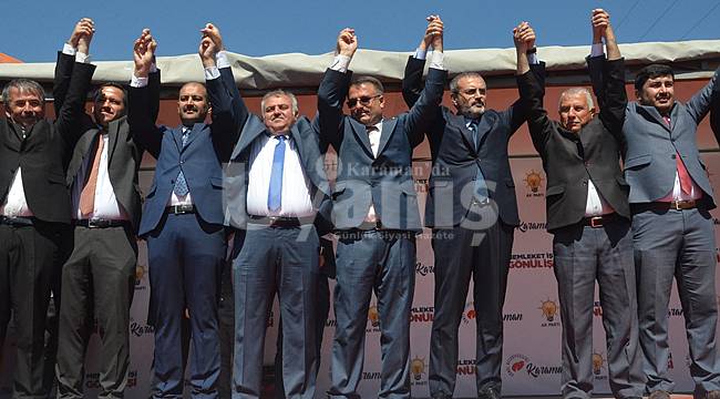 AK Parti Genel Başkan Yardımcısı Ünal Karaman'da