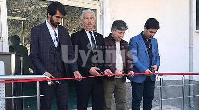 Başyayla'daki tekstil atölyesi açıldı