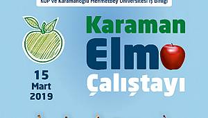 Bölgenin en kapsamlı elma çalıştayı Karaman’da yapılacak