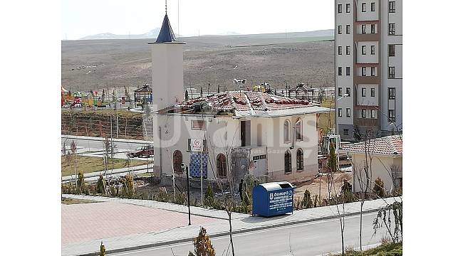 Camiye ilk kazma vuruldu