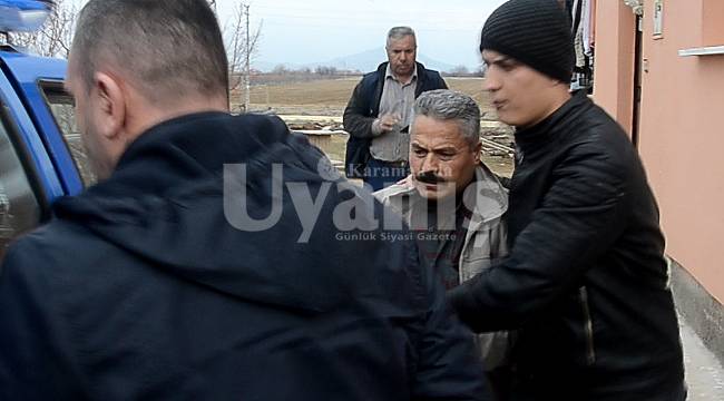Cinayet zanlısı adliyede