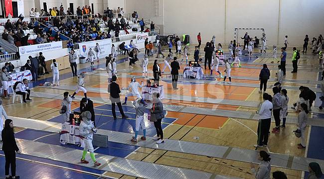 Eskrim Açık Turnuvası Karaman'da tamamlandı