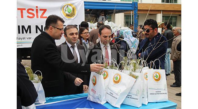 Fidan dağıtımı yapıldı