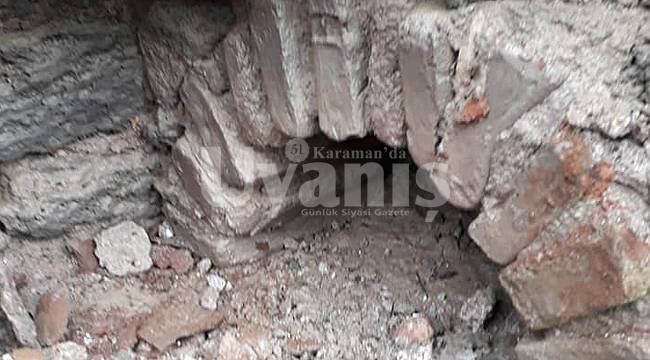 Fidan için kazdırdığı bahçesinde tarih ortaya çıktı