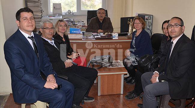 Gazetemizi ziyaret ettiler
