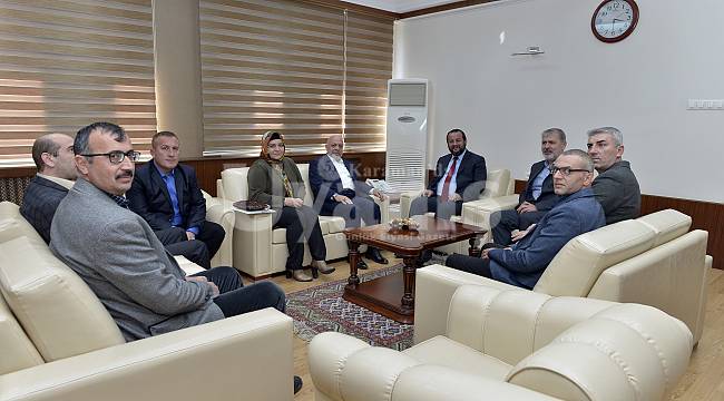 Hak-İş Genel Başkanından Rektör Akgül&#039;e ziyaret