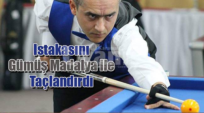 Istakasını gümüş madalya ile taçlandırdı