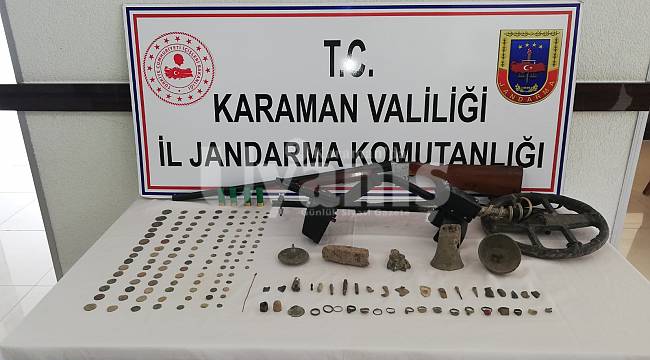 Jandarmadan tarihi eser operasyonu