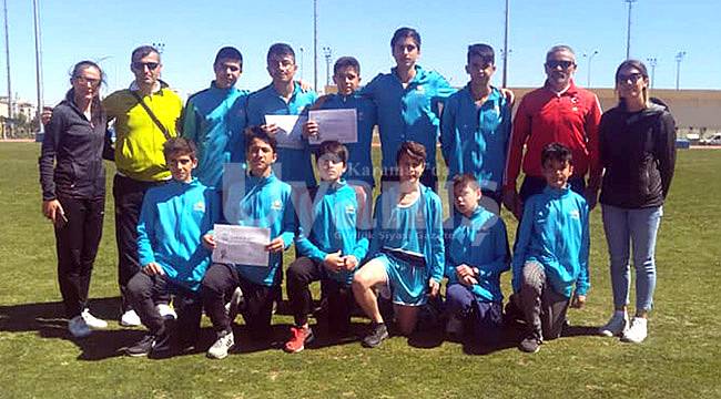 Karaman ‘Analig’ atletizm takımı yarı finalde
