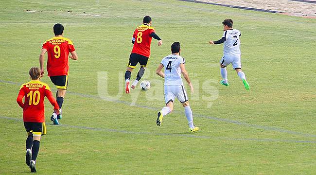 Karaman Belediyespor deplasmanda kaybetti
