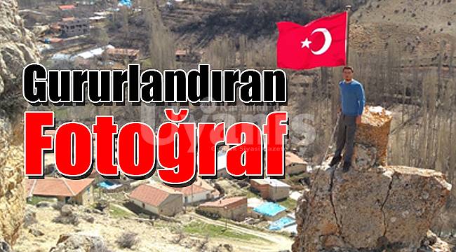 Karaman'da gururlandıran fotoğraf