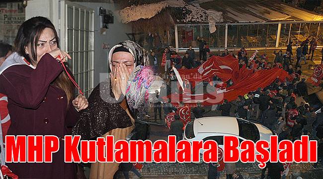 Karaman'da MHP Kutlamalara Başladı