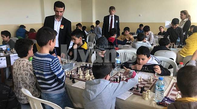 Karaman'da satranç müsabakaları sona erdi