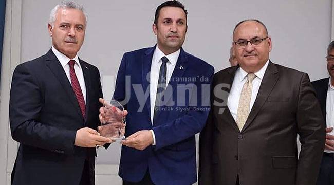 Karamanlı şair 1'inci oldu
