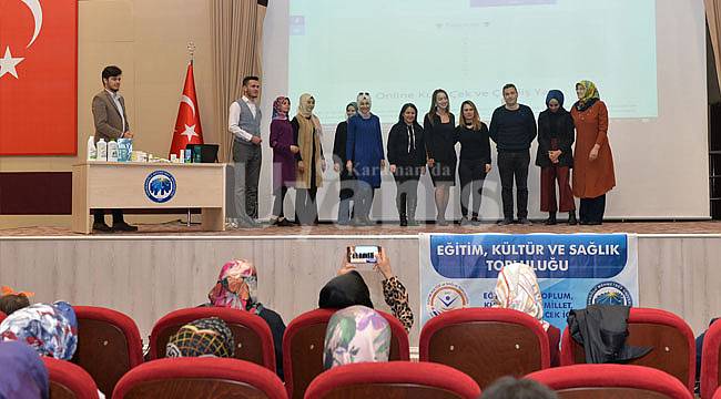 KMÜ’de “Optimum Sağlık Eğitimi” verildi