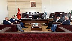 Meral İktisadi ve İdari Bilimler Fakültesini ziyaret etti
