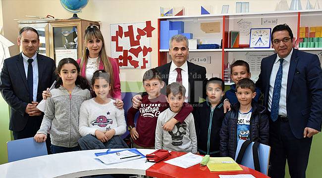 Özel eğitim öğrencileri BİLSEM'de