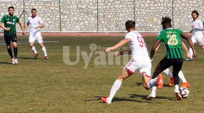 Sahadan 3 puanla ayrıldı
