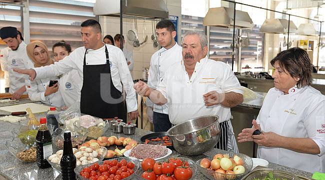 Şef Mahmut Dolmacı&#039;dan aşçı adaylarına tüyolar
