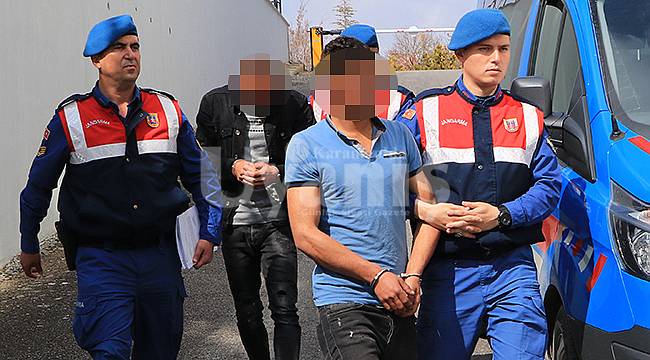 Sulama kuyusundan hırsızlık yapan 2 kişi tutuklandı