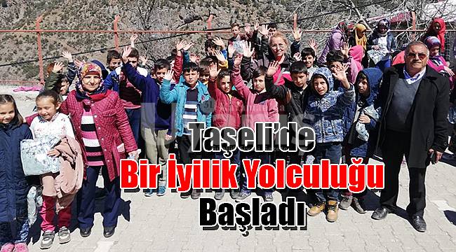 Taşeli'de "Bir İyilik Yolculuğu" başladı