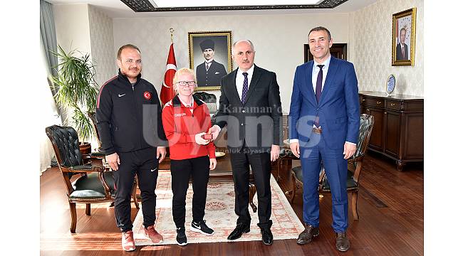 Vali Meral Milli Judocuyu Kabul Etti