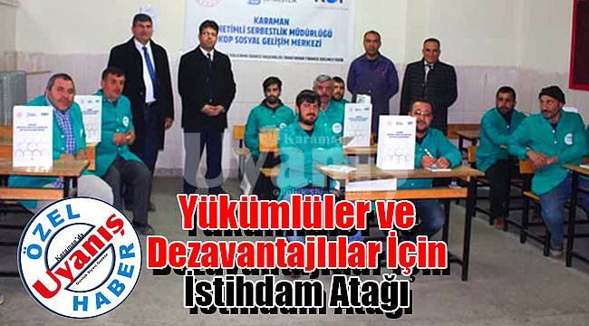 Yükümlüler ve dezavantajlılar için istihdam atağı