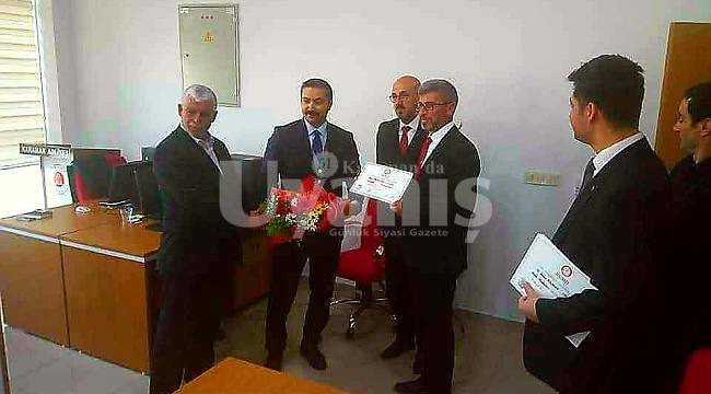 Başkan Boyacıoğlu mazbatasını aldı