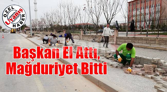 Başkan el attı, mağduriyet bitti