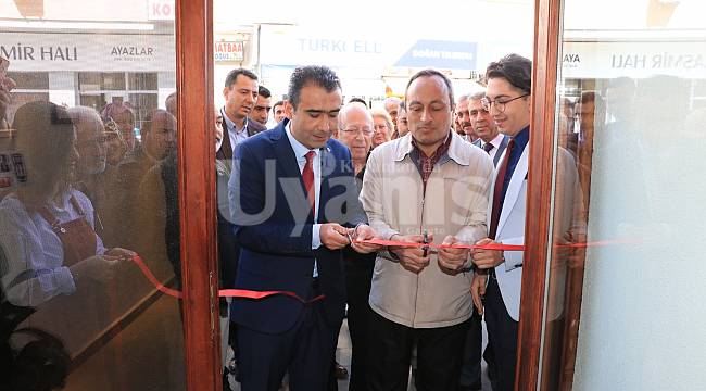 Başkan Kalaycı ilk açılışına katıldı