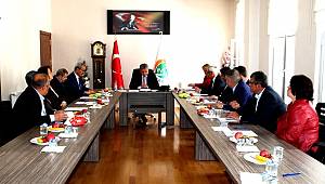 Başkan Zorlu yeni meclisin ilk toplantısını yaptı