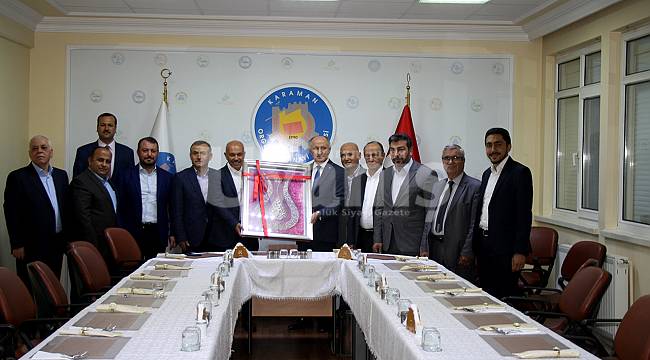 Çalışkan’a OSB Yönetiminden veda programı