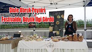 Divle Obruk Peyniri Festivalde büyük ilgi gördü