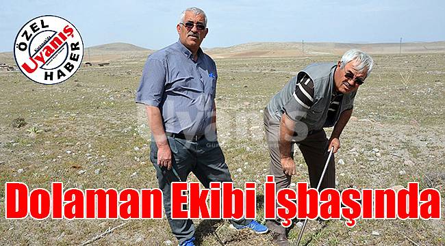 Dolaman ekibi işbaşında