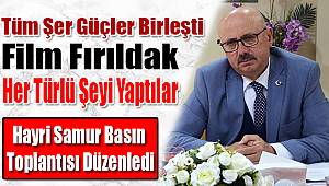 Hayri Samur önemli açıklamalarda bulundu