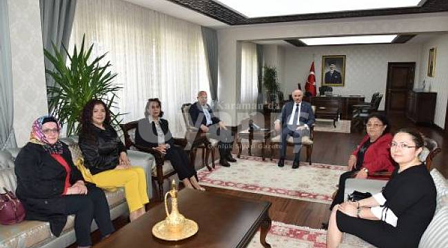 Kadın girişimciler Vali Meral'i ziyaret etti