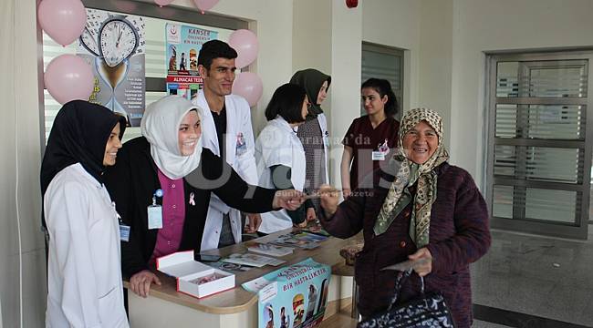 Kansere karşı farkındalık yarattılar