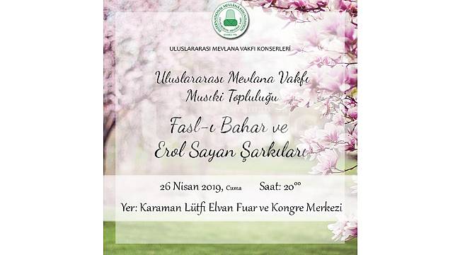 Karaman Belediyesinden konsere davet