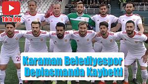 Karaman Belediyespor evine puansız dönüyor