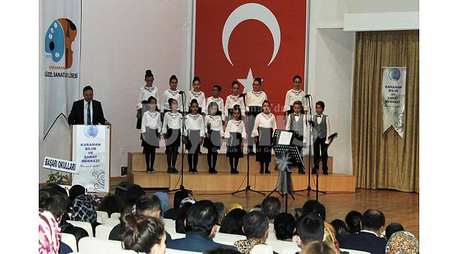 Karaman BİLSEM’den muhteşem konser